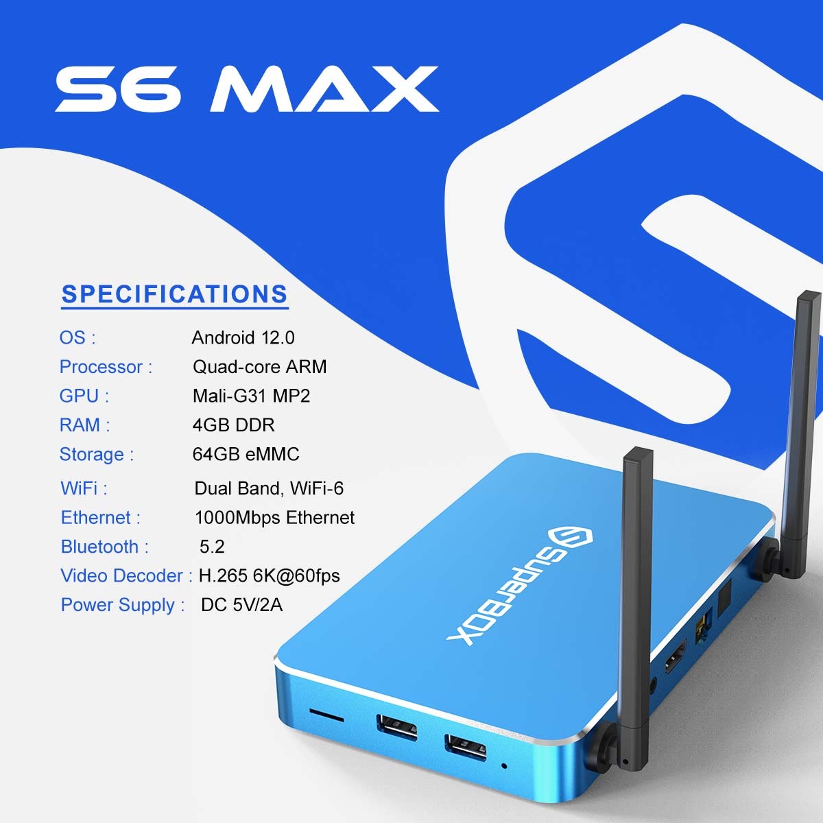 SuperBox S6 Max